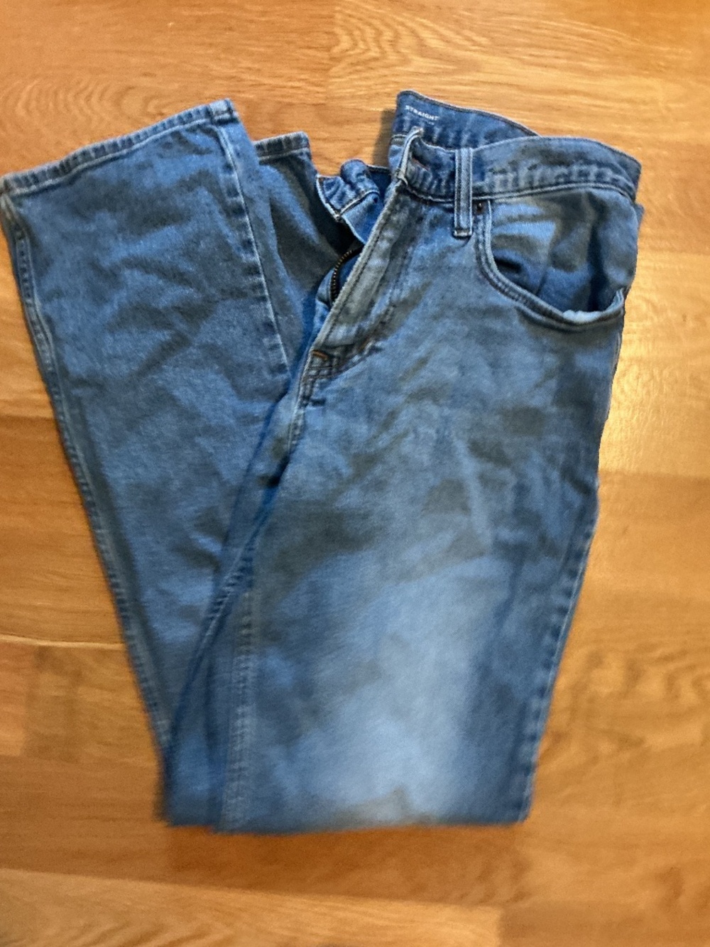 Men’s Medium Wash Straight Jean, 31x32